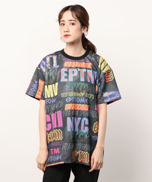 EPTM（エピトミ）の「『EPTM.』ALL CITY TEE（Tシャツ/カットソー・レディース・ブラック・MEDIUM/LARGE）」の7枚目の写真