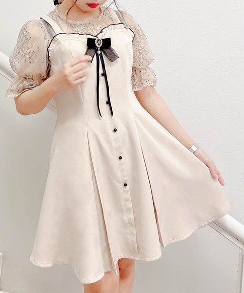 セール 配色レースワンピース ワンピース Rojita ロジータ のファッション通販 Zozotown