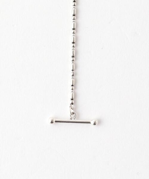 PHILIPPE AUDIBERT（フィリップ オーディベール）の「【別注】＜PHILIPPE AUDIBERT（フィリップオーディベール）＞メタルビーズ ネックレス（ネックレス・レディース・シルバー・FREE）」の8枚目の写真