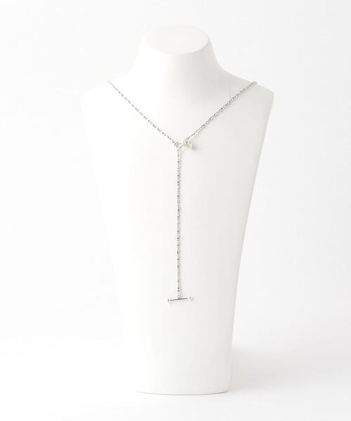 PHILIPPE AUDIBERT（フィリップ オーディベール）の「【別注】＜PHILIPPE AUDIBERT（フィリップオーディベール）＞メタルビーズ ネックレス（ネックレス・レディース・シルバー・FREE）」の6枚目の写真