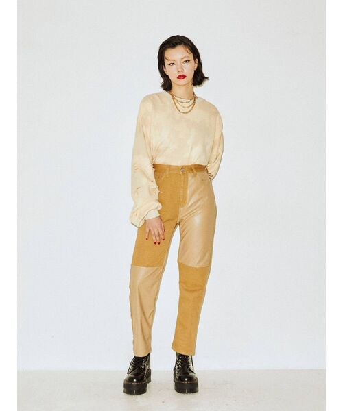 jouetie（ジュエティ）の「ダメージプルオーバー【スウェット/トレーナー】（スウェット・レディース・ブラック/ピンク/アイボリー・MEDIUM）」の22枚目の写真