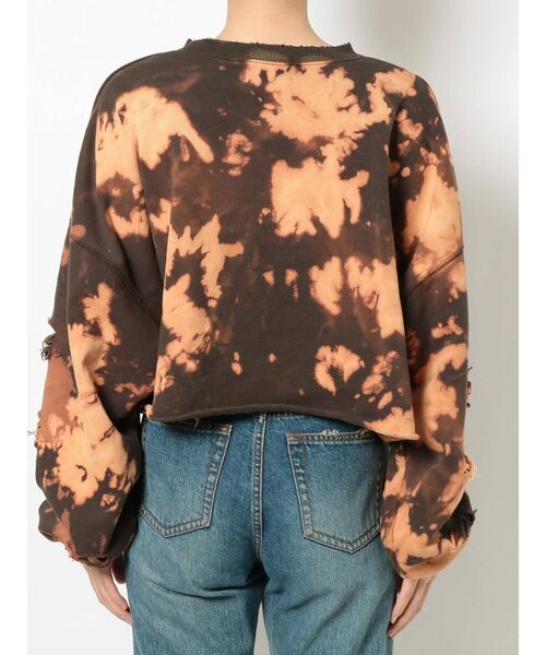 jouetie（ジュエティ）の「ダメージプルオーバー【スウェット/トレーナー】（スウェット・レディース・ブラック/ピンク/アイボリー・MEDIUM）」の20枚目の写真