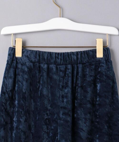 UNITED ARROWS（ユナイテッドアローズ）の「＜UNITED ARROWS＞PE ベロア イージーパンツ G（その他パンツ・レディース・ブラック/ネイビー・38/36）」の12枚目の写真