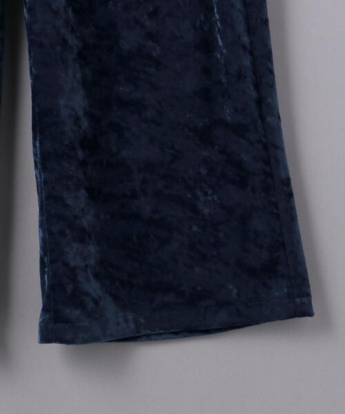 UNITED ARROWS（ユナイテッドアローズ）の「＜UNITED ARROWS＞PE ベロア イージーパンツ G（その他パンツ・レディース・ブラック/ネイビー・38/36）」の15枚目の写真