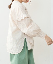 PUAL CE CIN | ポピー花刺繍ブラウス(シャツ/ブラウス)