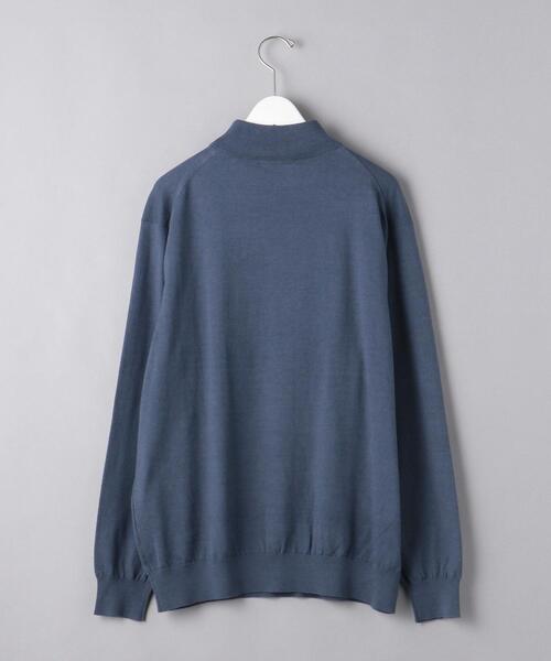 Camoshita(カモシタ)の「<Camoshita(カモシタ)> モックネック プルオーバー(ニット/セーター・メンズ・ピンク/モカ/ロイヤルブルー・S/L/M)」の21枚目の写真