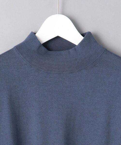 Camoshita(カモシタ)の「<Camoshita(カモシタ)> モックネック プルオーバー(ニット/セーター・メンズ・ピンク/モカ/ロイヤルブルー・S/L/M)」の22枚目の写真