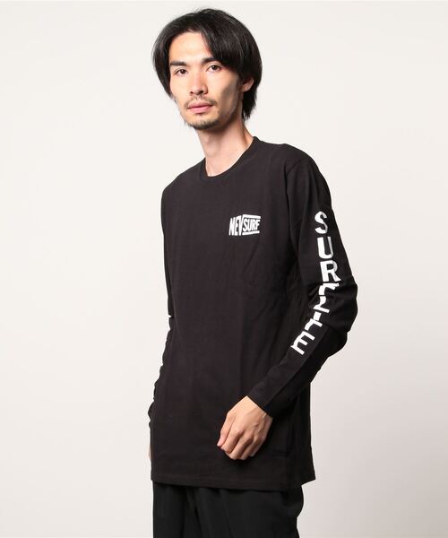 ロゴプリント長袖カットソー（Tシャツ/カットソー）｜NEV（ネブ）の