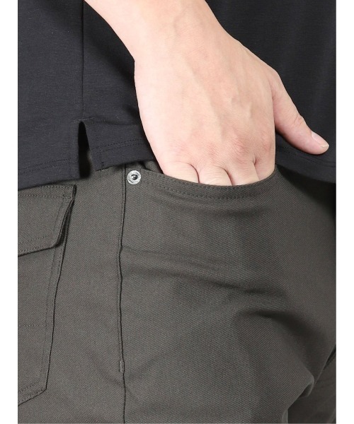 TAKA-Q（タカキュー）の「タカキューメンズ/TAKA-Q：MEN WONDER WARM 裏起毛スリムパンツ（その他パンツ・メンズ・カーキ・MEDIUM/LARGE/X-LARGE/S）」の6枚目の写真