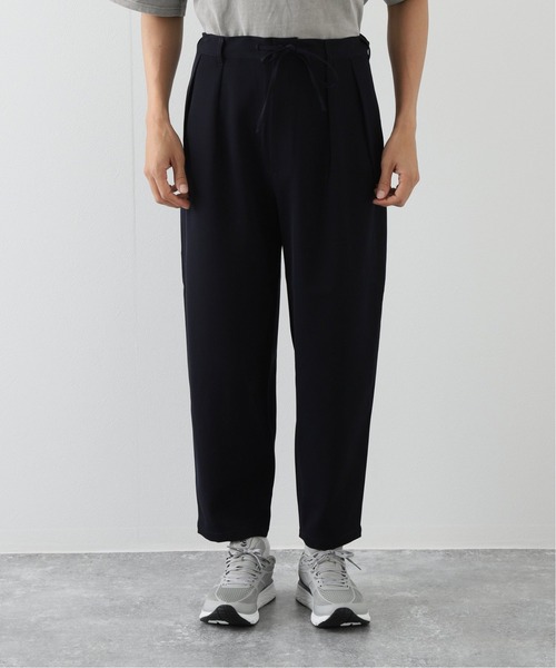 JOURNAL STANDARD（ジャーナルスタンダード）の「ストレッチカルゼ インタックイージーパンツ（その他パンツ・メンズ・ブラック/ネイビー/アーミー・MEDIUM/LARGE）」の19枚目の写真