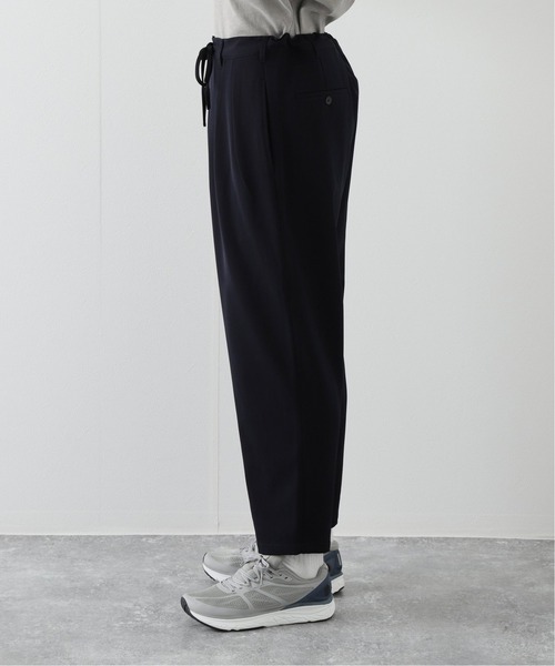 JOURNAL STANDARD（ジャーナルスタンダード）の「ストレッチカルゼ インタックイージーパンツ（その他パンツ・メンズ・ブラック/ネイビー/アーミー・MEDIUM/LARGE）」の8枚目の写真