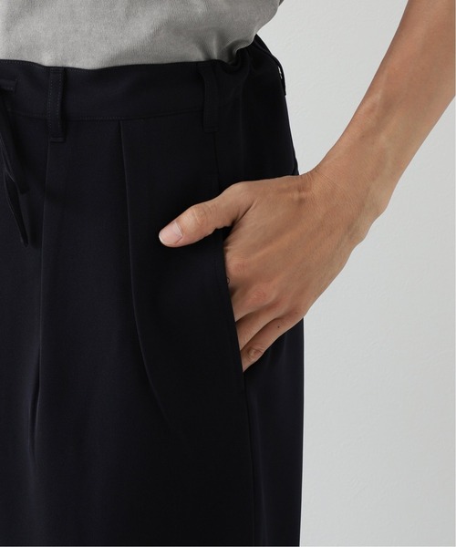 JOURNAL STANDARD（ジャーナルスタンダード）の「ストレッチカルゼ インタックイージーパンツ（その他パンツ・メンズ・ブラック/ネイビー/アーミー・MEDIUM/LARGE）」の12枚目の写真