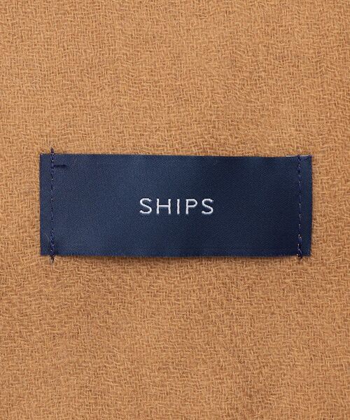 SHIPS（シップス）の「〈手洗い可能〉ウォッシャブルエアリーソフトウールストール◆（ストール/ショール・レディース・ブラウン/ベージュ/ライトブルー/オレンジ・ONE SIZE）」の17枚目の写真