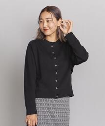 BEAUTY&YOUTH UNITED ARROWS | BY ダブルフェイスリングボタンカーディガン -ウォッシャブル-(カーディガン/ボレロ)