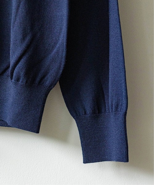 EDIFICE（エディフィス）の「16ゲージ タートルネックプルオーバーニット（ニット/セーター・メンズ・ブラック/ナチュラル/ネイビー/グレー/ブラウン/ブルー系その他/グリーン系その他/ブルー/ホワイト×ホワイト/ブラウン系その他/イエロー系その他・X-LARGE/SMALL/LARGE/MEDIUM）」の20枚目の写真