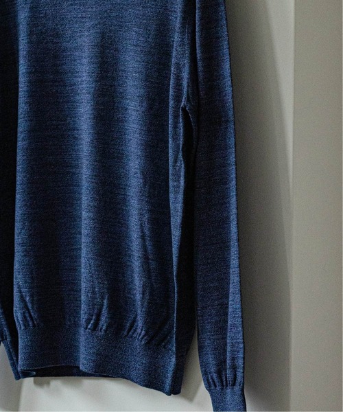 EDIFICE（エディフィス）の「16ゲージ タートルネックプルオーバーニット（ニット/セーター・メンズ・ブラック/ナチュラル/ネイビー/グレー/ブラウン/ブルー系その他/グリーン系その他/ブルー/ホワイト×ホワイト/ブラウン系その他/イエロー系その他・X-LARGE/SMALL/LARGE/MEDIUM）」の21枚目の写真