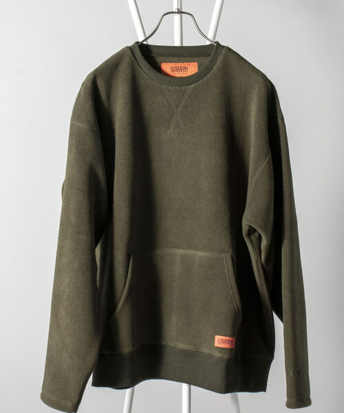 UNIVERSAL OVERALL（ユニバーサルオーバーオール）の「【UNIVERSAL OVERALL/ユニバーサル オーバーオール】別注 POLARTEC 200 FLEECE（スウェット・メンズ・ブラック/ベージュ/オリーブ・LL/M/L）」の18枚目の写真