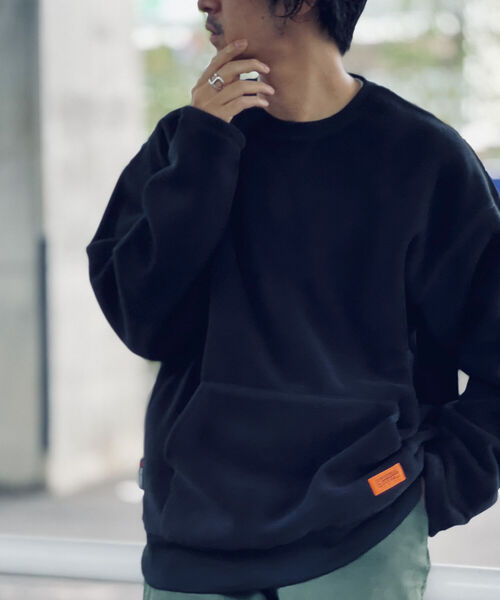 UNIVERSAL OVERALL（ユニバーサルオーバーオール）の「【UNIVERSAL OVERALL/ユニバーサル オーバーオール】別注 POLARTEC 200 FLEECE（スウェット・メンズ・ブラック/ベージュ/オリーブ・LL/M/L）」の15枚目の写真