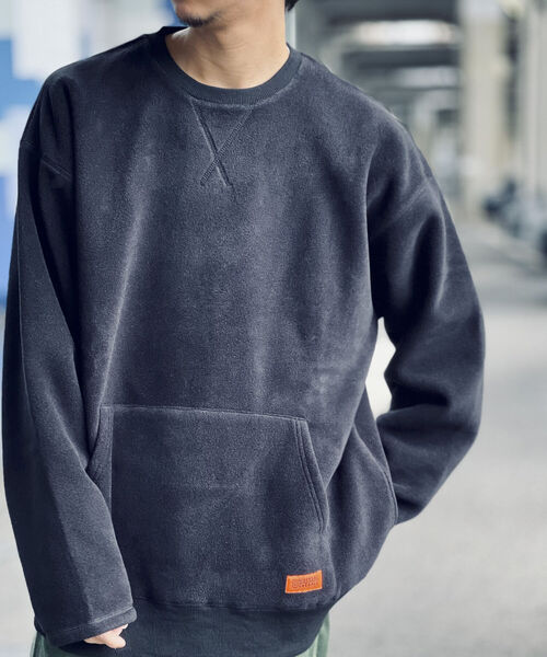 UNIVERSAL OVERALL（ユニバーサルオーバーオール）の「【UNIVERSAL OVERALL/ユニバーサル オーバーオール】別注 POLARTEC 200 FLEECE（スウェット・メンズ・ブラック/ベージュ/オリーブ・LL/M/L）」の12枚目の写真