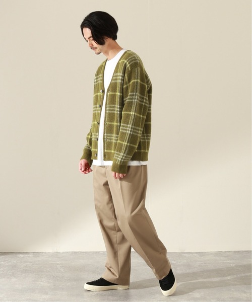 JOURNAL STANDARD relume（ジャーナルスタンダード　レリューム）の「◆CALIFORNIA モヘアカーディガン/ルーズカーディガン（カーディガン/ボレロ・メンズ・ブラック/カーキ/マスタード/ピンク・M/L）」の6枚目の写真