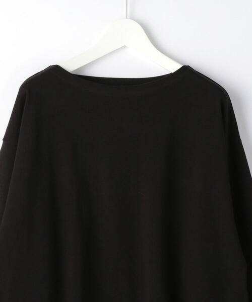 green label relaxing（グリーンレーベルリラクシング）の「OLT＜green label relaxing＞GIZA バスク ソリッド 長袖 カットソー（Tシャツ/カットソー・メンズ・ホワイト/ブラック・S/M/L/XL）」の10枚目の写真