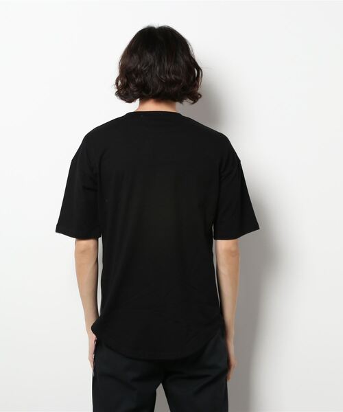 UP START(アップスタート)の「脇ZIPデザインプルオーバー(Tシャツ/カットソー・メンズ・ホワイト/ブラック・LARGE)」の3枚目の写真