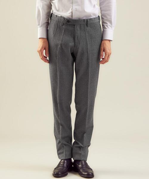 green label relaxing（グリーンレーベルリラクシング）の「＜green label relaxing＞REDA ACTIVE フラノ無地 マジコン スラックス（スラックス・メンズ・グレー/ブラック・L/S/M/XL）」の8枚目の写真