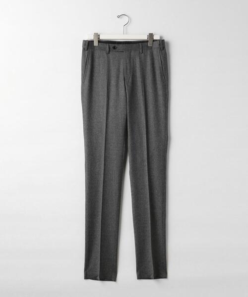 green label relaxing（グリーンレーベルリラクシング）の「＜green label relaxing＞REDA ACTIVE フラノ無地 マジコン スラックス（スラックス・メンズ・グレー/ブラック・L/S/M/XL）」の13枚目の写真