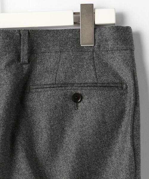 green label relaxing（グリーンレーベルリラクシング）の「＜green label relaxing＞REDA ACTIVE フラノ無地 マジコン スラックス（スラックス・メンズ・グレー/ブラック・L/S/M/XL）」の18枚目の写真