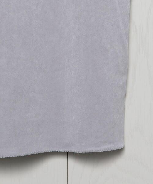 H　BEAUTY&YOUTH UNITED ARROWS（エイチビューティーアンドユースユナイテッドアローズ）の「＜H＞VELOR MOTIF LONG SLEEVE PULLOVER/カットソー◆（Tシャツ/カットソー・レディース・ブラック/ライトグレー・FREE）」の9枚目の写真