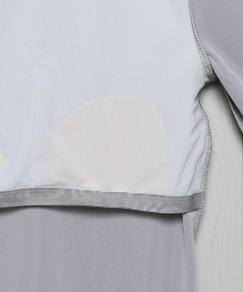 H　BEAUTY&YOUTH UNITED ARROWS（エイチビューティーアンドユースユナイテッドアローズ）の「＜H＞VELOR MOTIF LONG SLEEVE PULLOVER/カットソー◆（Tシャツ/カットソー・レディース・ブラック/ライトグレー・FREE）」の20枚目の写真