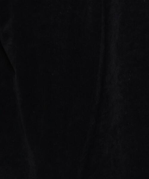 H　BEAUTY&YOUTH UNITED ARROWS（エイチビューティーアンドユースユナイテッドアローズ）の「＜H＞VELOR MOTIF LONG SLEEVE PULLOVER/カットソー◆（Tシャツ/カットソー・レディース・ブラック/ライトグレー・FREE）」の7枚目の写真