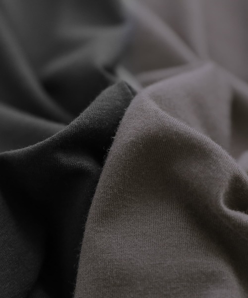 osharewalker（オシャレウォーカー）の「『ミリオンホットVネックレースロンT』（Tシャツ/カットソー・レディース・ブラック/ピンク/ダークグレー/アイボリー/グレイッシュブルー・L/LL/S/M）」の13枚目の写真