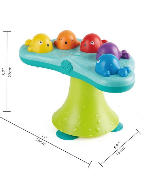 BREEZE（ブリーズ）の「Hape　くじらたちの噴水パーティー（おもちゃ・キッズ・マルチ・FREE）」の11枚目の写真