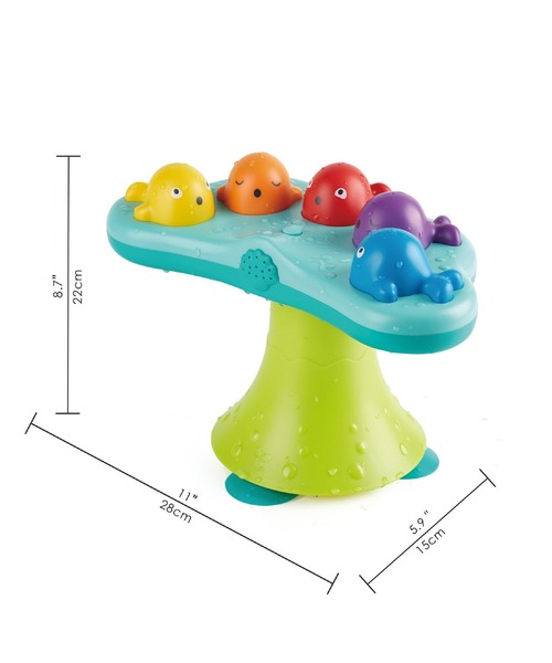 BREEZE（ブリーズ）の「Hape　くじらたちの噴水パーティー（おもちゃ・キッズ・マルチ・FREE）」の5枚目の写真