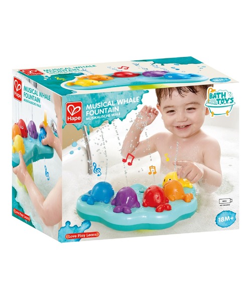 BREEZE（ブリーズ）の「Hape　くじらたちの噴水パーティー（おもちゃ・キッズ・マルチ・FREE）」の10枚目の写真