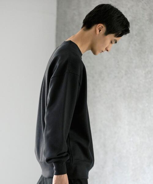 FEELING MADE（フィーリングメイド）の「FEELING MADE ウォームソフトスウェット ロゴプリント プルオーバー<UNISEX>（スウェット・レディース・ブラック/ブラウン/グレー・MEDIUM/LARGE）」の6枚目の写真