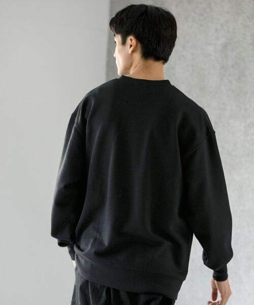 FEELING MADE（フィーリングメイド）の「FEELING MADE ウォームソフトスウェット ロゴプリント プルオーバー<UNISEX>（スウェット・レディース・ブラック/ブラウン/グレー・MEDIUM/LARGE）」の19枚目の写真