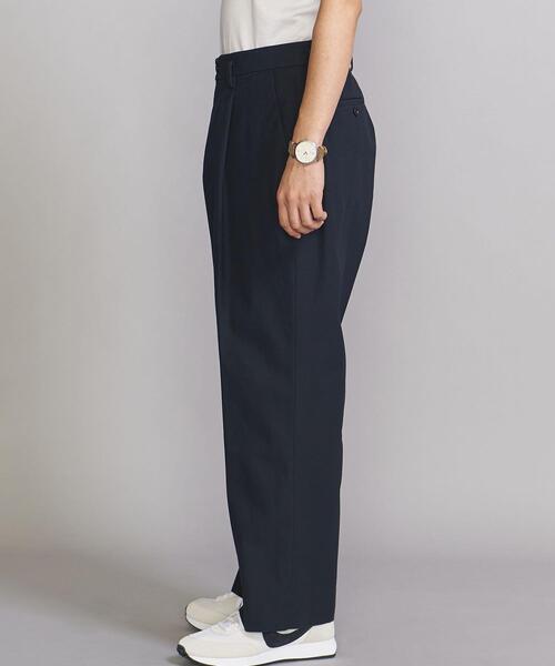 BEAUTY&YOUTH UNITED ARROWS(ビューティーアンドユースユナイテッドアローズ)の「BY ハイツイスト ギャバ 1P ストレートパンツ(その他パンツ・メンズ・オフホワイト/ネイビー/ダークブラウン・XL/L/M/S)」の5枚目の写真