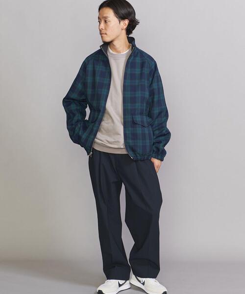 BEAUTY&YOUTH UNITED ARROWS(ビューティーアンドユースユナイテッドアローズ)の「BY ハイツイスト ギャバ 1P ストレートパンツ(その他パンツ・メンズ・オフホワイト/ネイビー/ダークブラウン・XL/L/M/S)」の8枚目の写真