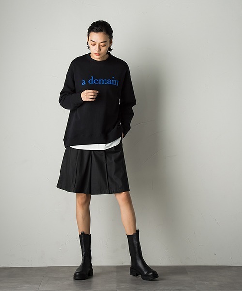 socolla（ソコラ）の「【socolla】フェイクレザーハーフパンツ（その他パンツ・レディース・ブラック/オフホワイト・S/M）」の20枚目の写真