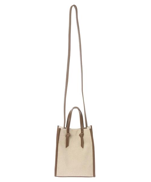 earth music&ecology(アースミュージックアンドエコロジー)の「コーデュロイショルダーバッグ*(ショルダーバッグ・レディース・ブラウン/グリーン/ライトベージュ・FREE)」の16枚目の写真