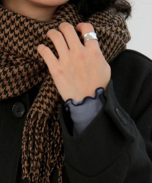 UNE MANSION（ユヌマンション）の「デイリーボールドリング（リング・レディース・シルバー/ゴールド・ONE SIZE）」の10枚目の写真