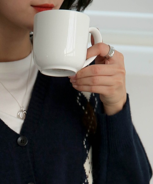 UNE MANSION（ユヌマンション）の「デイリーボールドリング（リング・レディース・シルバー/ゴールド・ONE SIZE）」の11枚目の写真