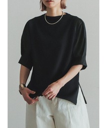 FIL DE FER | BD天竺　布帛スリーブP/O(Tシャツ/カットソー)