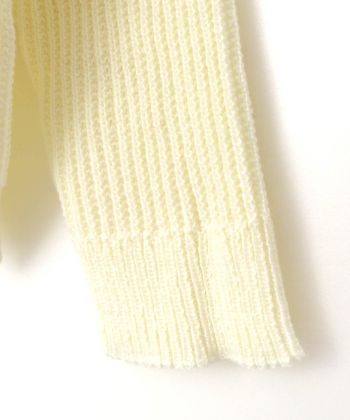 MAKE YOUR DAY（メイクユアデイ）の「スプリングニットカーディガン■80～140cm（カーディガン/ボレロ・キッズ・ラベンダー/ミント/オフホワイト・80/120/110/100/90/140/130）」の21枚目の写真