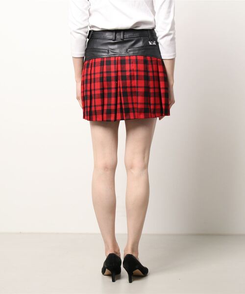 WAAC（ワック）の「《WAAC》WOMENS ウールチェック スカート
