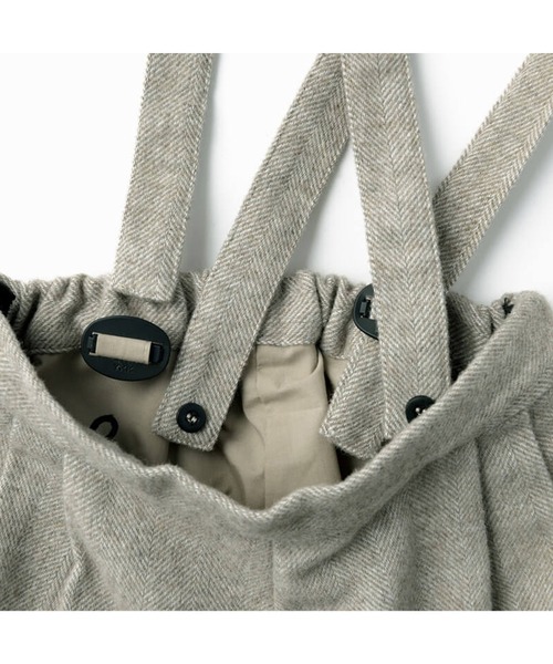 MARLMARL(マールマール)の「【MARLMARL】マールマール ウール ショーツ 2way shorts 『beige/grey/charcoal』(その他ベビーウェア・キッズ・その他5/その他6/その他4・FREE)」の4枚目の写真