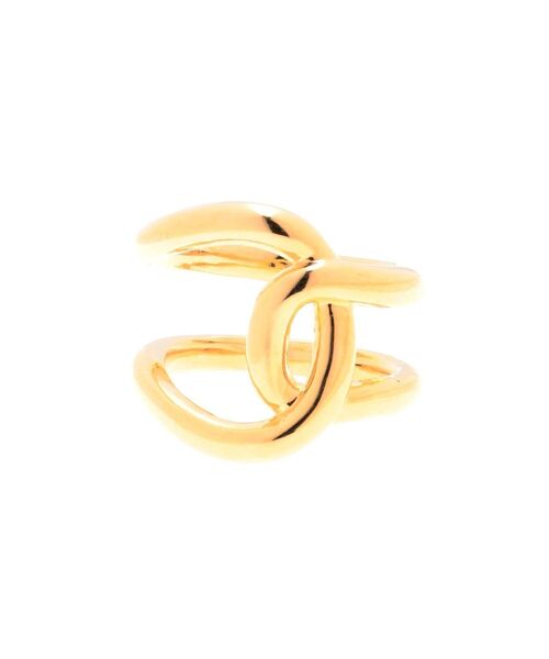 LAGUNAMOON（ラグナムーン）の「ラウンドクロスリング（リング・レディース・シルバー/ゴールド・FREE）」の4枚目の写真