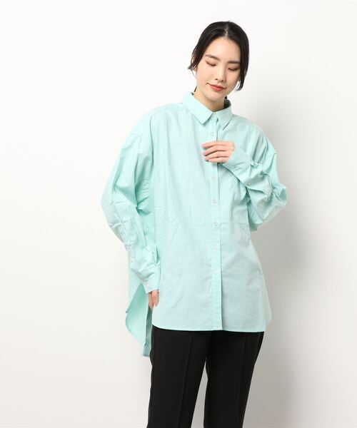 PAGEBOY（ページボーイ）の「CORE / オックスダッドシャツ（シャツ/ブラウス・レディース・レッド/オフホワイト/グリーン系その他・FREE）」の6枚目の写真